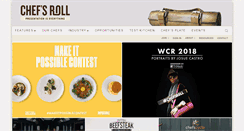 Desktop Screenshot of chefsroll.com